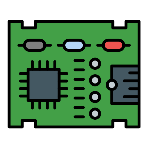 Electronics and embedded systems icon