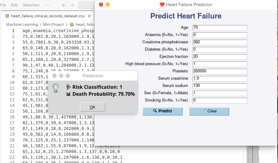 Heart Failure Survival Prediction using Machine Learning